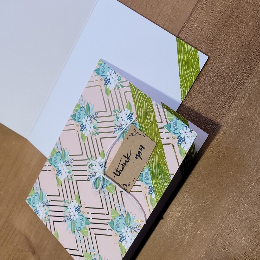 ×5 Variety Foiled Handmade Cards - Picture 3 of 7
